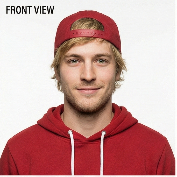 AI-generated character reference portrait