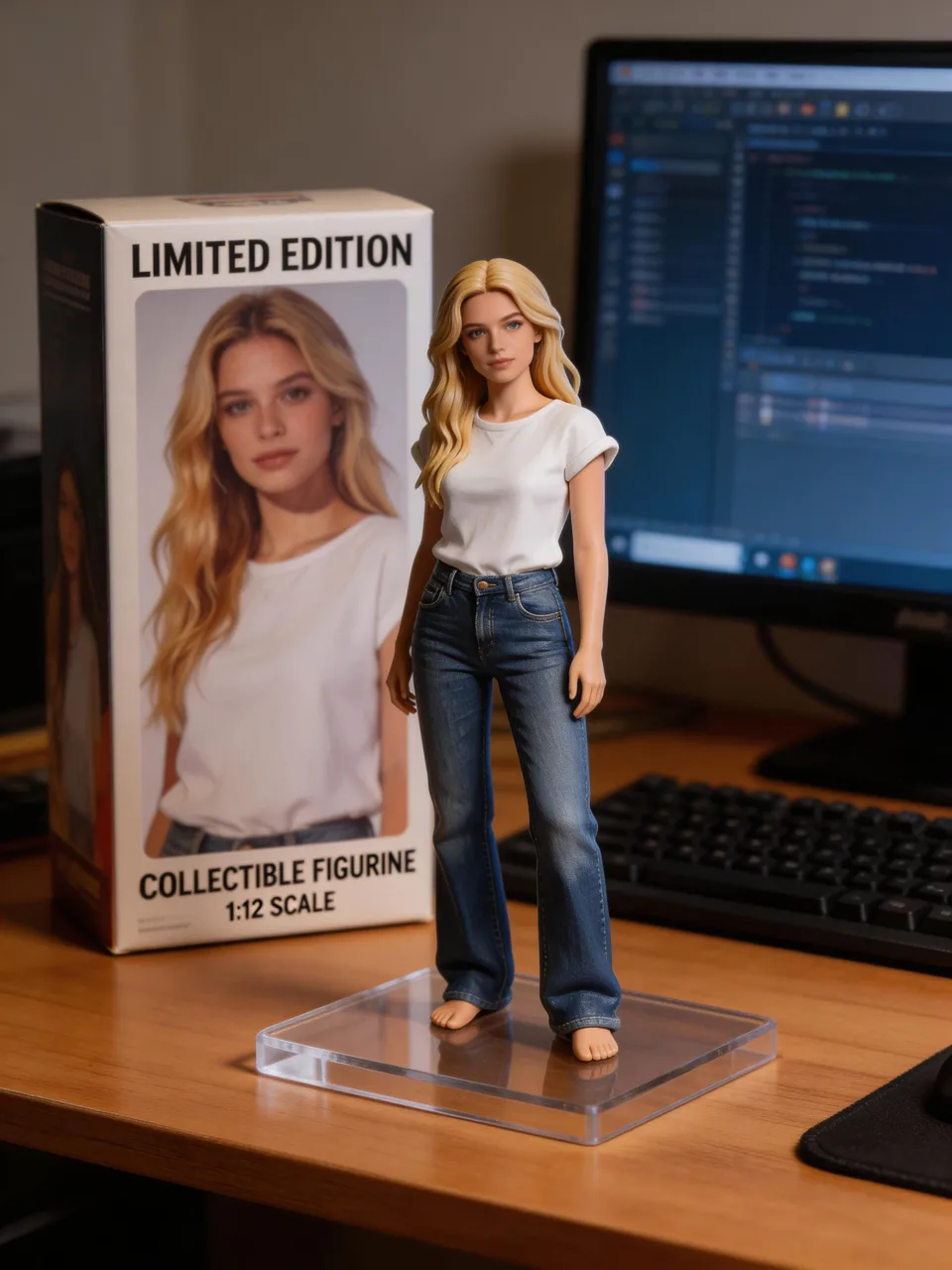 액션 피규어 스타일