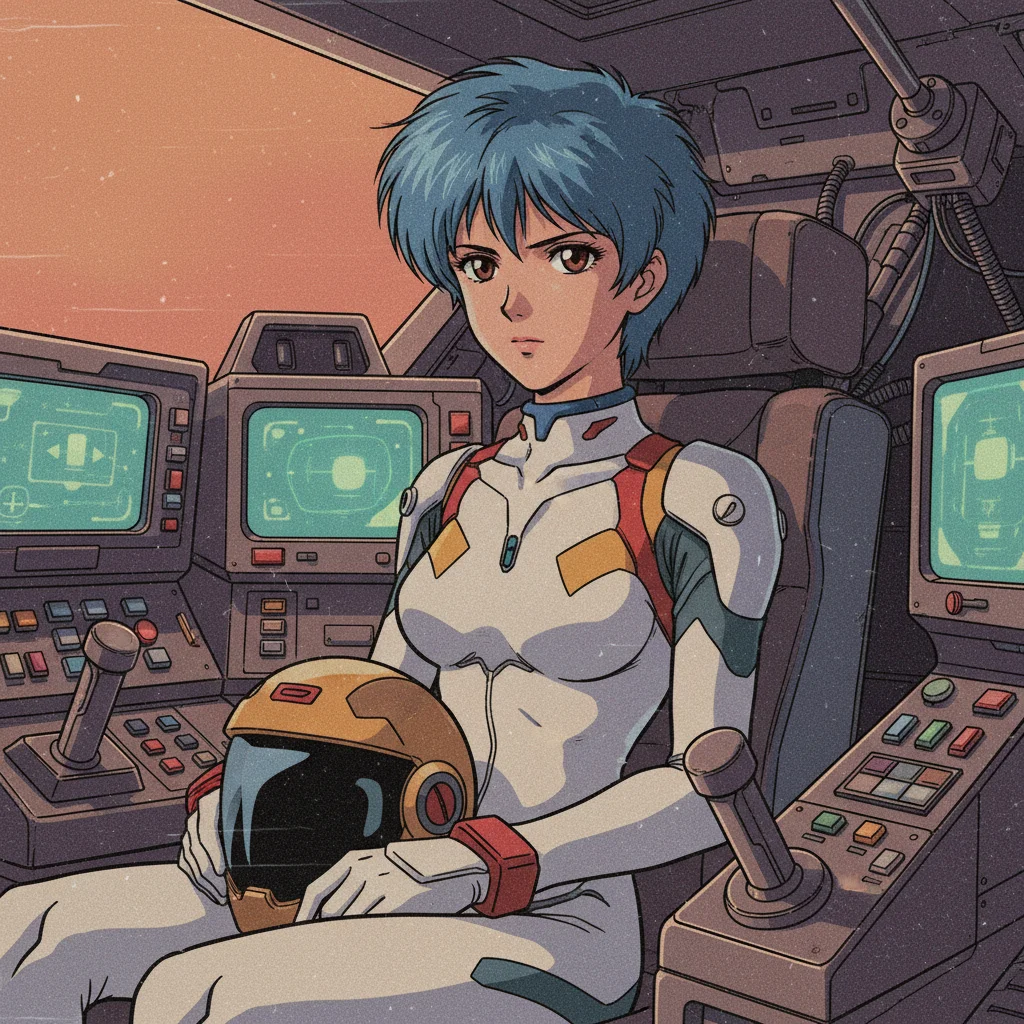 90s Retro Anime — Nostalgic Cel Animation Look