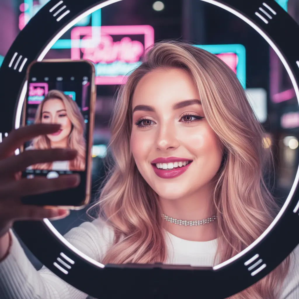 自拍和社交媒体用AI美颜滤镜