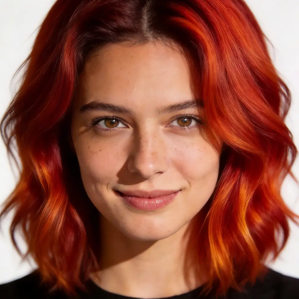 自然色调 — 棕红、焦糖、铜棕