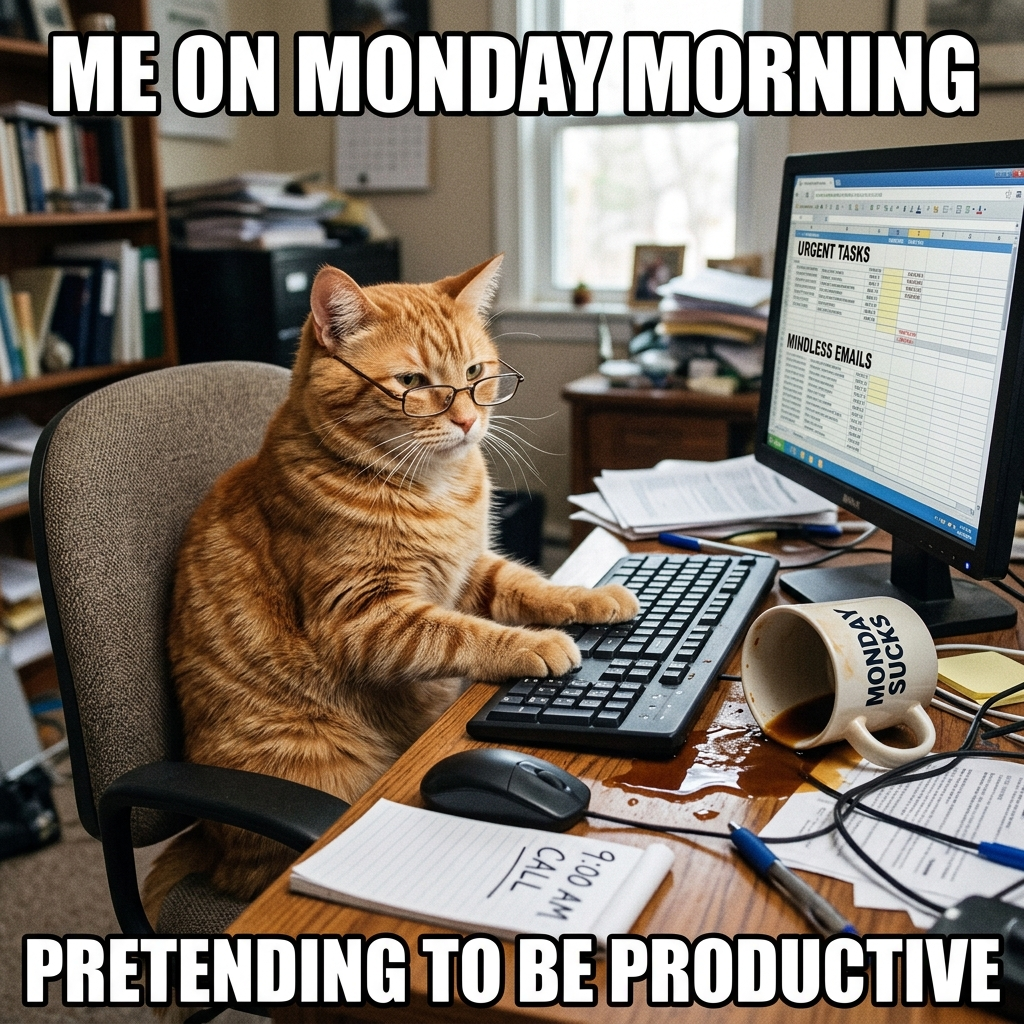 Monday Blues Meme