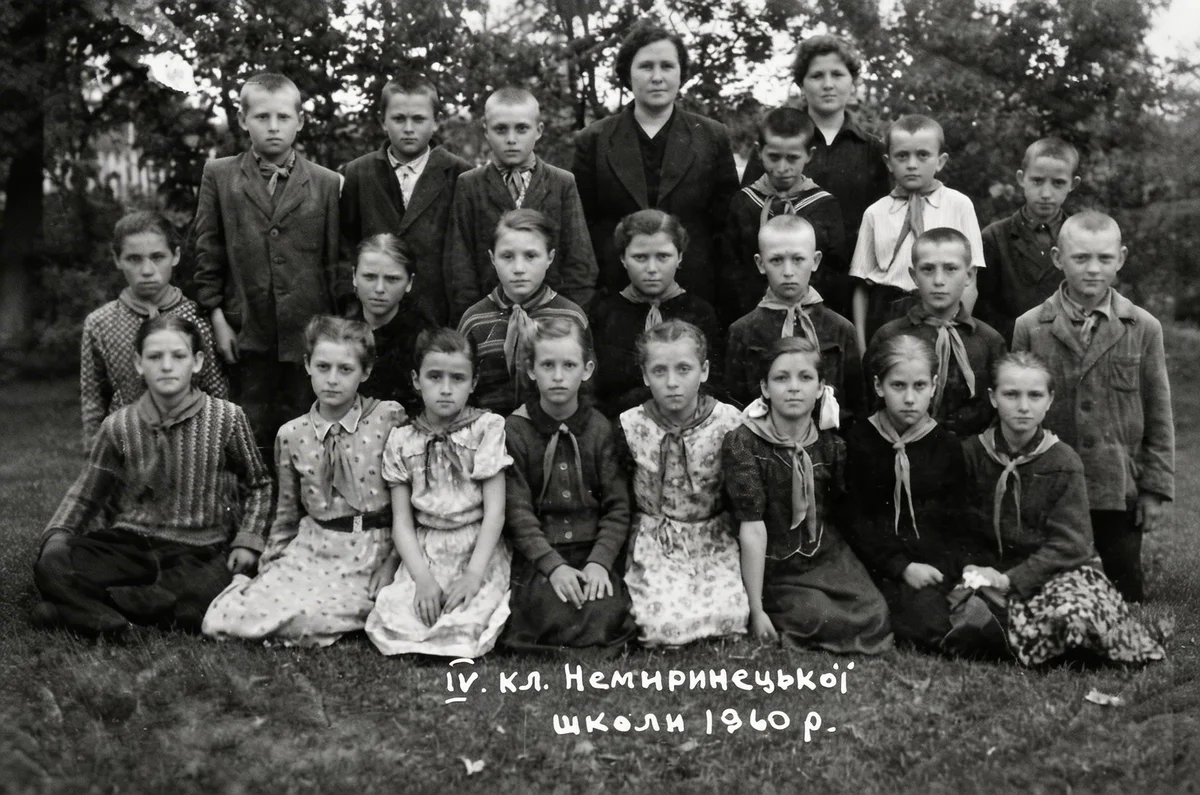 Foto Escolar Restaurada