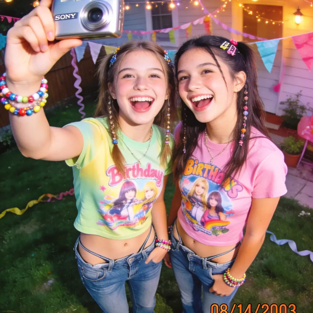 Digicam Aesthetic — Early 2000s Digital Camera Look